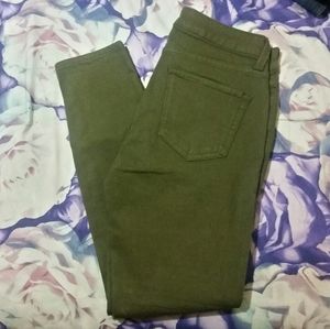 Olive Skinny Jeans